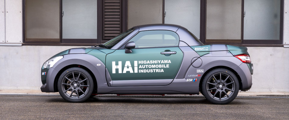 COPEN LA400K真横画像